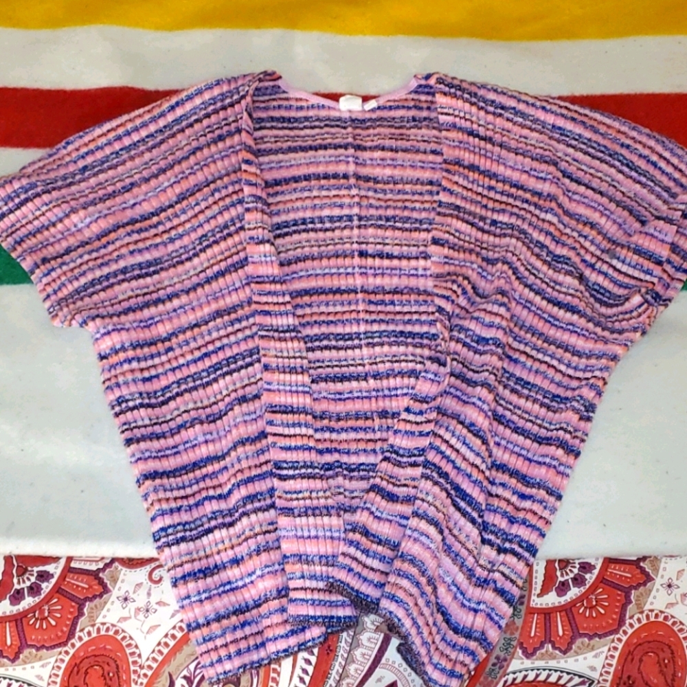 Gap Multicoloured Sweater Kimono Style